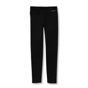 Girls Plush-Lined Leggings - Heather - NAVY BLUE