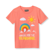Girls Graphic Ss T-Shirt - CORAL REEF