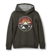 Boys Graphic Camp Fleece Hoodie - FOREST NIGHT