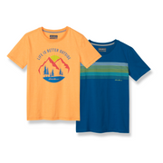 Boys Graphic SS T-Shirt - Bundle - BRIGHT ORANGE