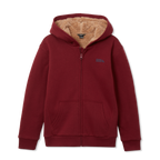 Boys Camp Fleece Faux Shearling-Lined Hoodie