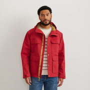 Men's Friday Harbor Rain Jacket - Cerise