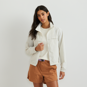 Women's Travel Bomber Jacket - Vapour