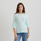 Women's Everyday Long-Sleeve Crewneck T-Shirt