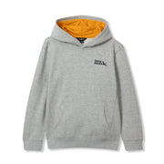 Boys Graphic Camp Fleece Hoodie - GREY HEATHER