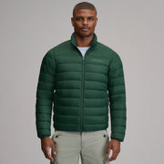 Men's Cirruslite Down Hooded Jacket - Dark Mint