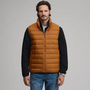 Men's CirrusLite Down Vest - Dark Smoke Hthr