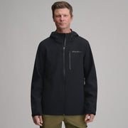 Men's Cloud Cap Waterproof Stretch Hooded Rain Jacket - Island Green