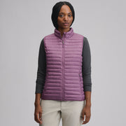 Women's Microlight Down Vest - Deep Wisteria