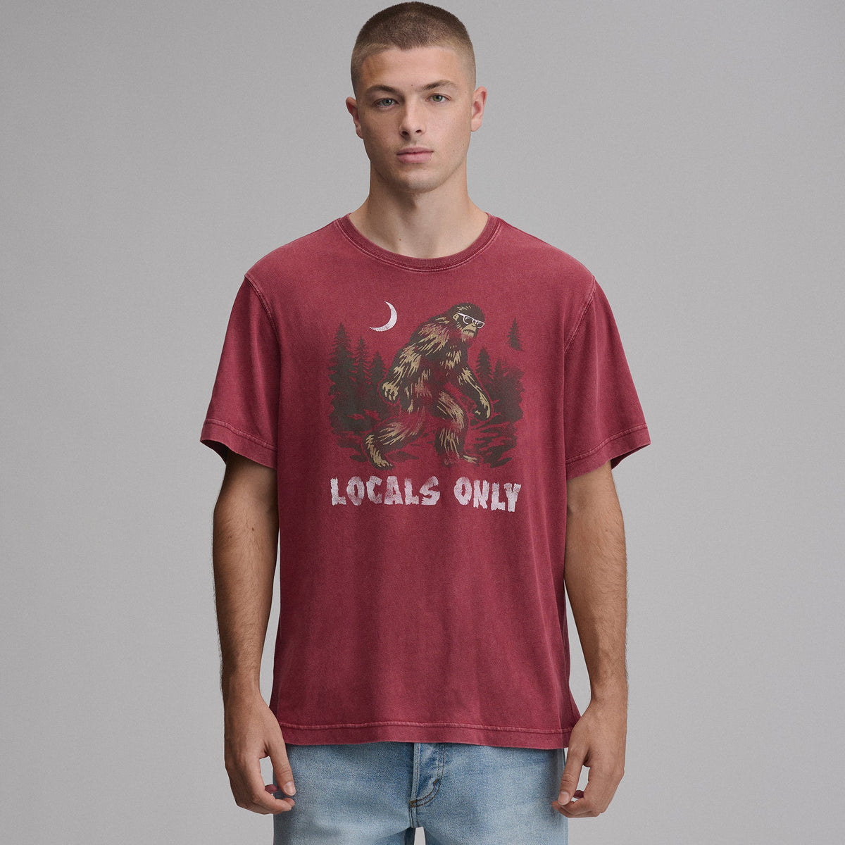 Men's EB Squatch Locals Only T-Shirt