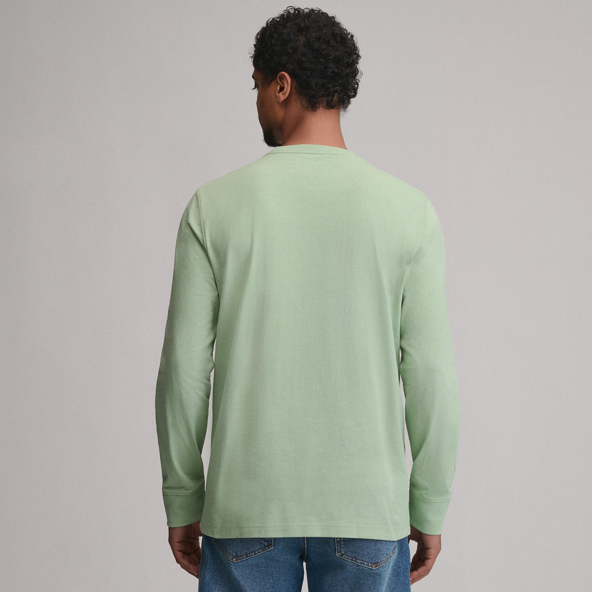 Men's Legend Wash 100% Cotton Long-Sleeve Classic T-Shirt