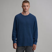 Men's Plaited Waffle Thermal Crew - Brook