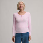 Women's Softline Rib Long-Sleeve Henley
