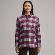 Women's Field Flex Boyfriend Flannel Shirt - Rosewood