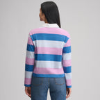 Women's Long-Sleeve Rugby Polo