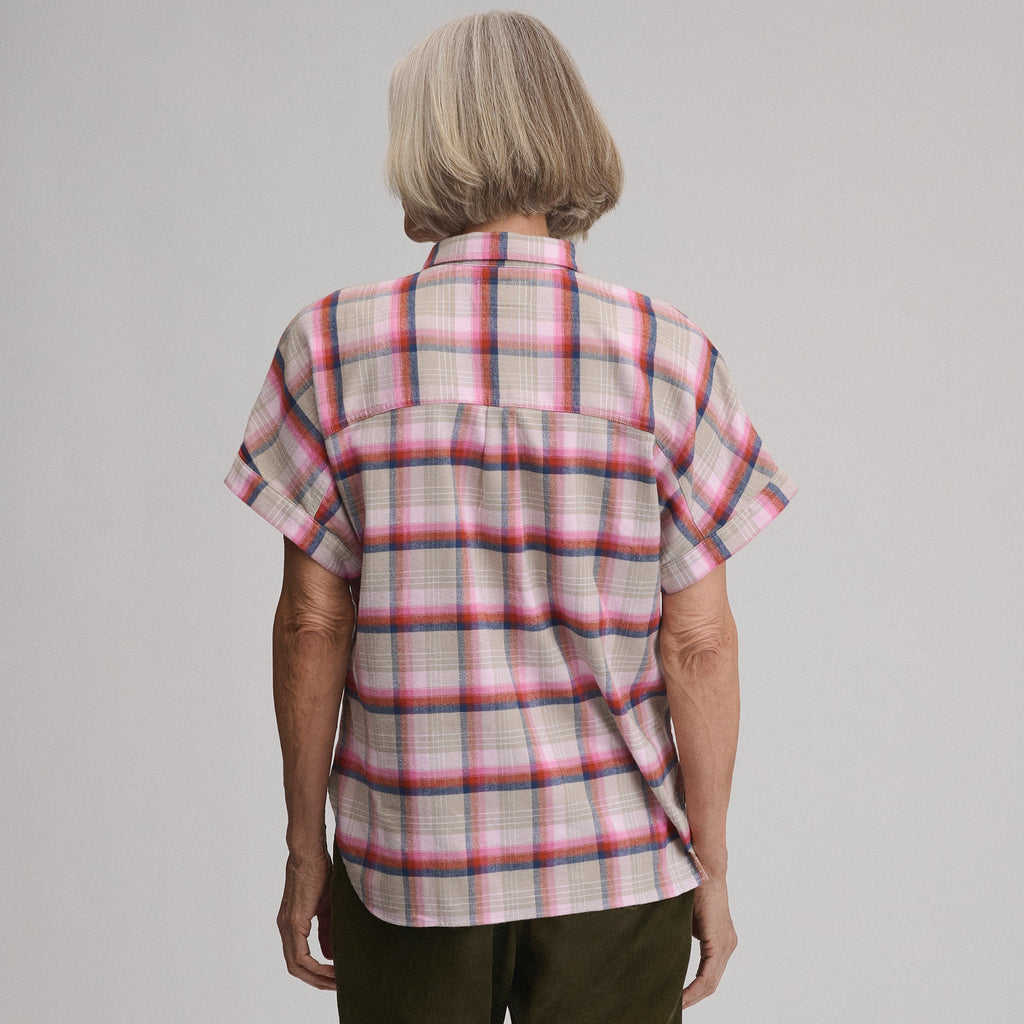Women's W Field Flex Flannel Short-Sleeve Shirt