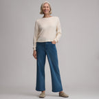 Women's High Waisted Wide-Leg Jean