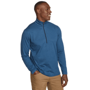 Men's Mountain Trek 1/2-Zip Mock - Dark Blue