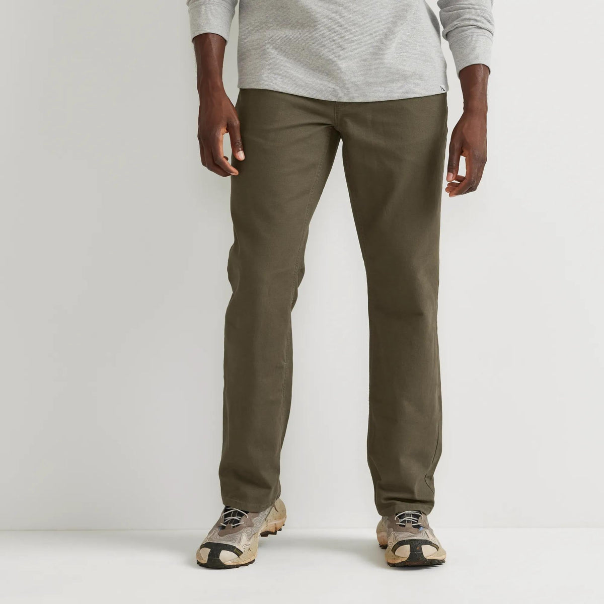 Men's Mountain Flex Classic Fit Canvas 5-Pocket Pants