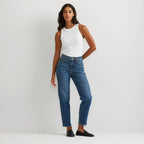Women's Authentic High-Rise Straight Leg Jeans