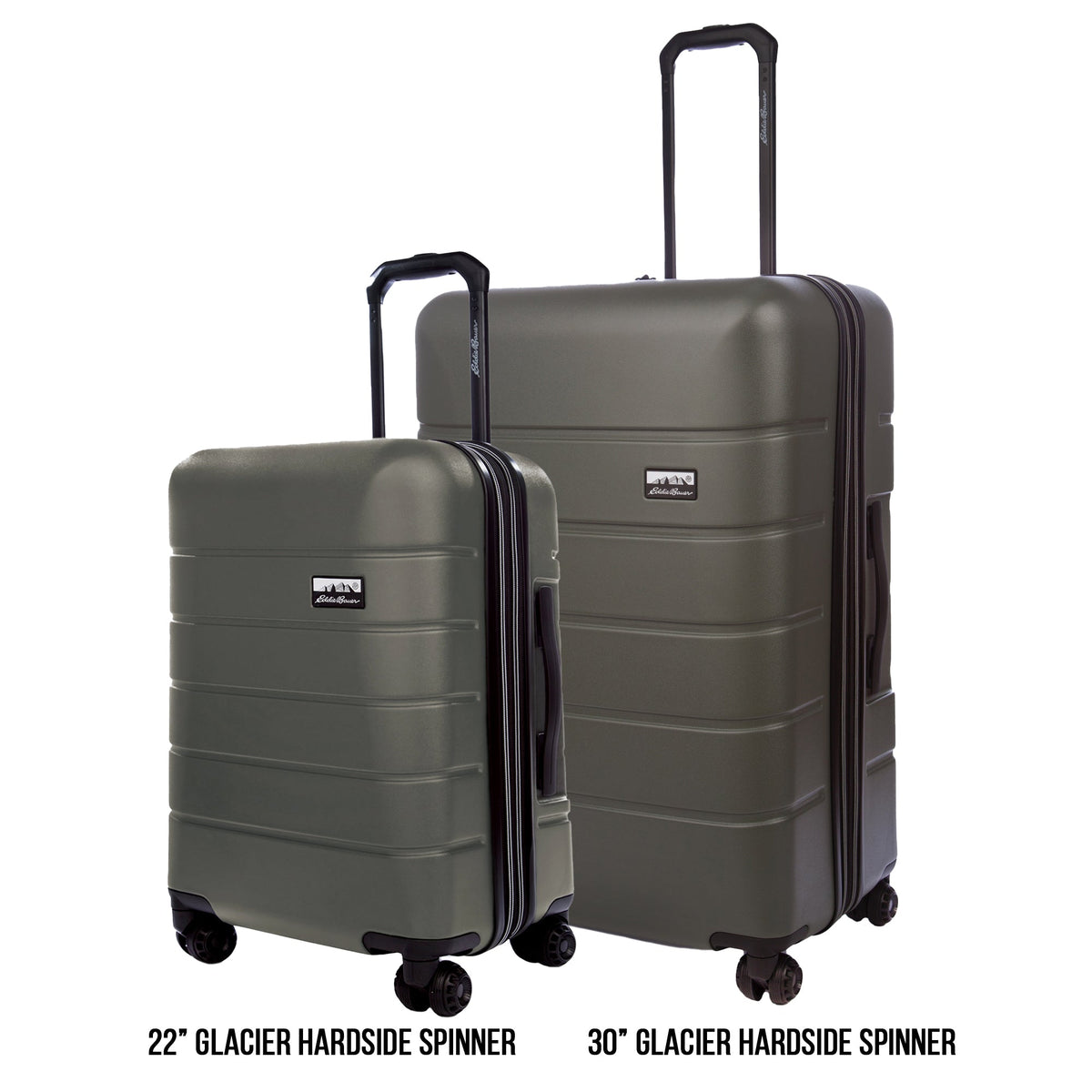 2 Pc Set Glacier Hardside Spinner (30 And 22)