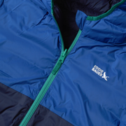 Kids Reversible Cirruslite Down Hooded Jacket - PEACOAT