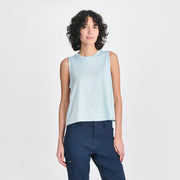 Women's Surreal Travel Tank - Pale Blue