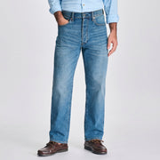 Men's Heritage Loose Fit Jeans - Pacific Blue