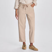 Women's Softened Legend Wash Tie Front Pants - Tan